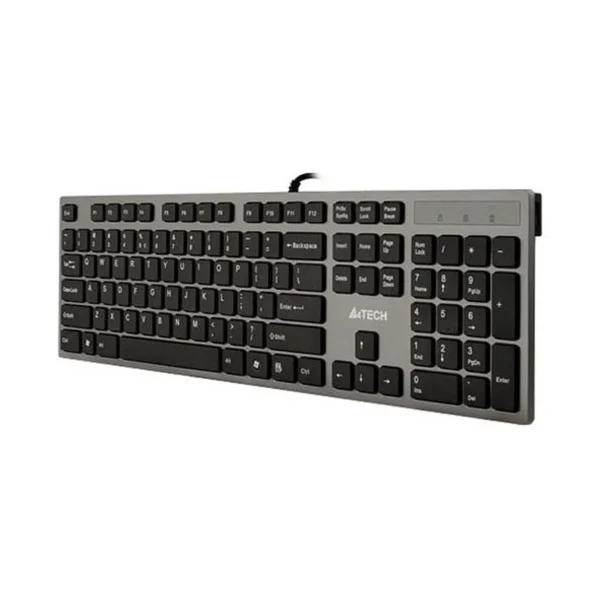 A4Tech KV-300H keyboard USB QWERTY Black, Grey