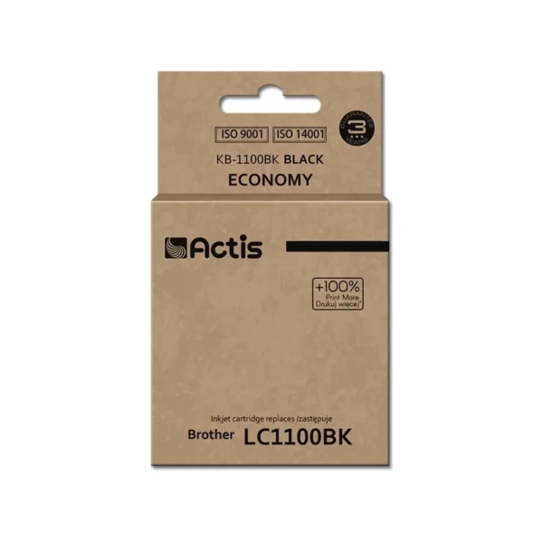 Actis KB-1100Bk Ink (replacement for Brother LC1100BK/980BK; Standard; 28 ml; black)