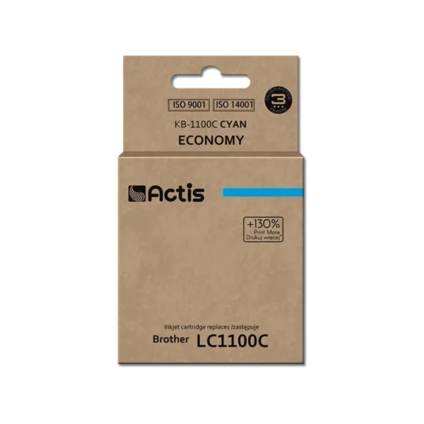 Actis KB-1100C Ink (replacement for Brother LC1100C/980C; Standard; 19 ml; cyan)