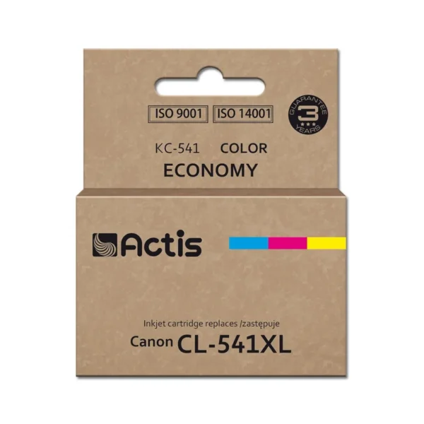 Actis KC-541 ink for Canon printer (replacement CL-541XL) Supreme, 18 ml, blue, yellow, magenta.