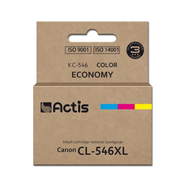 Actis KC-546 ink (Canon CL-546XL replacement; Supreme; 15 ml; 180 pages; magenta, cyan, yellow).