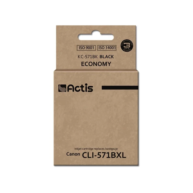 Actis KC-571BK Ink (replacement for Canon CLI-571BK; Standard; 12 ml; black)