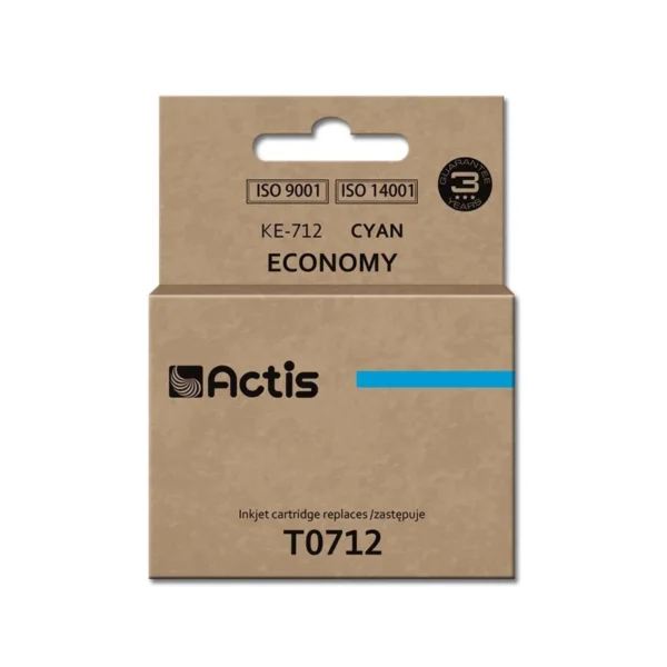 Actis KE-712 Ink (replacement for Epson T0712, T0892, T1002; Standard; 13.5 ml; cyan)