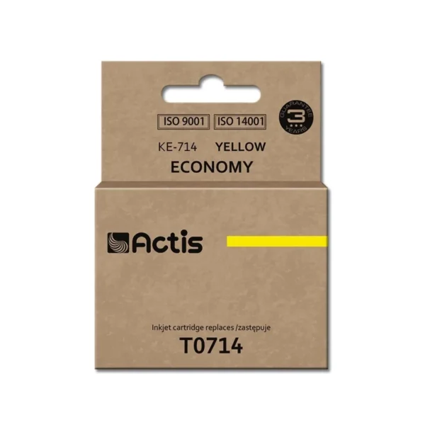 Actis KE-714 Ink (replacement for Epson T0714, T0894, T1004; Standard; 13.5 ml; yellow)