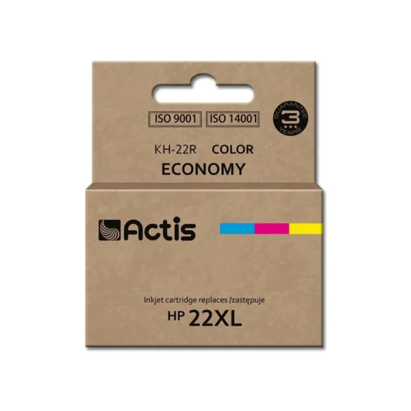 Actis KH-22R Ink (replacement for HP 22XL C9352A; Standard; 18 ml; color: cyan, magenta, yellow)