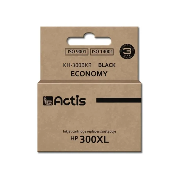 Actis KH-300BKR Ink (replacement for HP 300XL CC641EE; Standard; 15 ml; black)