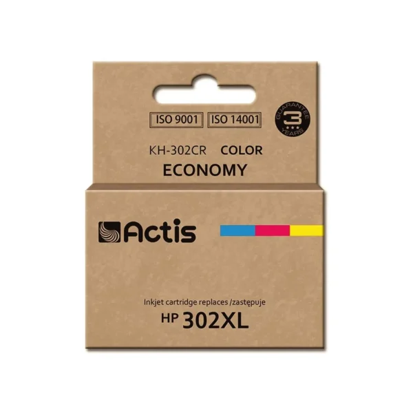 Actis KH-302CR ink (replacement for HP 302XL F6U67AE; Premium; 21 ml; color)