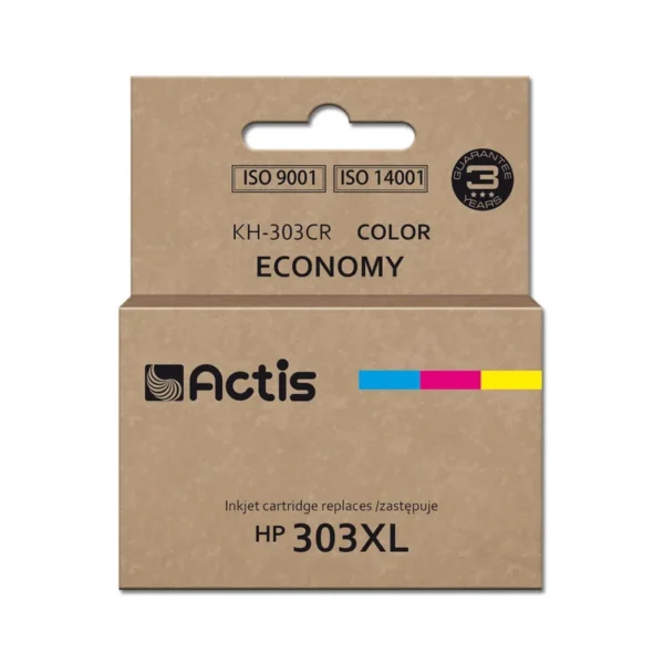Actis KH-303CR Ink (replacement for HP 303XL T6N03AE; Premium; 18ml; 415 pages; color: cyan, magenta, yellow)