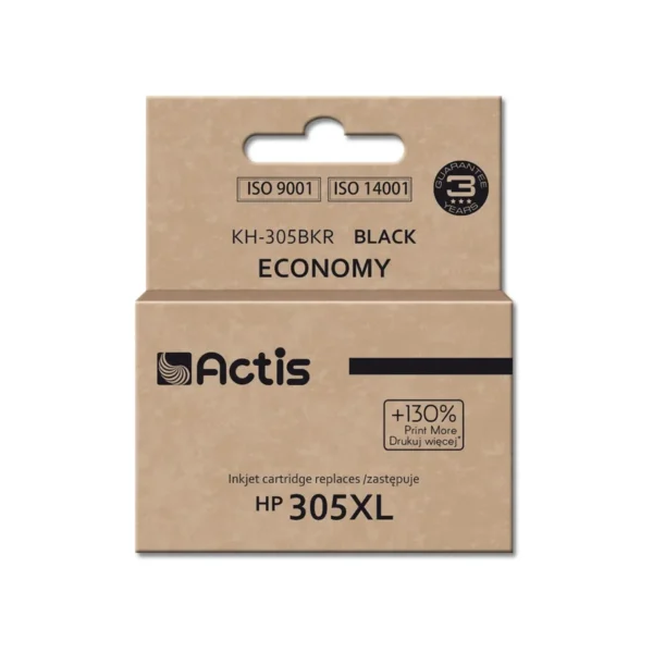 Actis KH-305BKR Ink (replacement for HP 305XL 3YM62A; Standard; 20 ml; black)