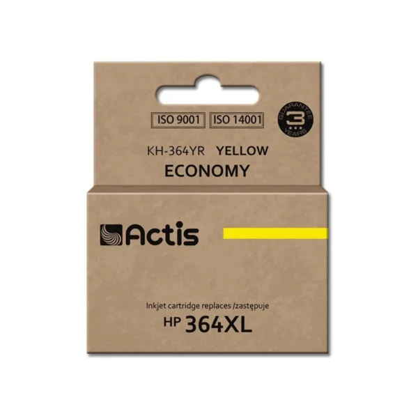 Actis KH-364YR Ink (replacement for HP 364XL CB325EE; Standard; 12 ml; yellow)