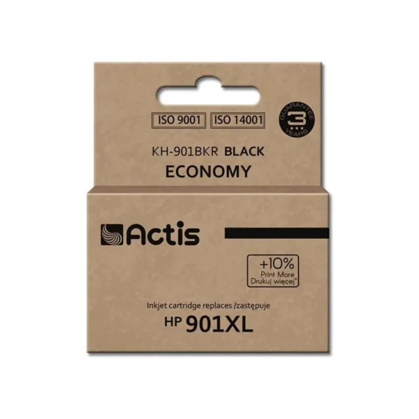 Actis KH-901BKR Ink (replacement for HP 901XL CC654AE; Standard; 20 ml; black)