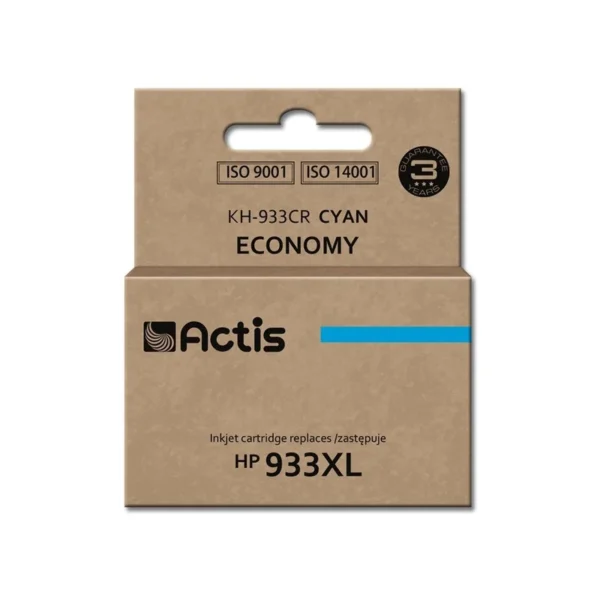 Actis KH-933CR ink (replacement for HP 933XL CN054AE; Standard; 13 ml; cyan)
