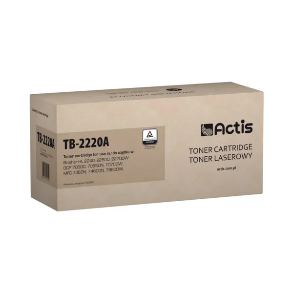 Actis TB-2220A Toner (replacement for Brother TN2220; Standard; 2600 pages; black)