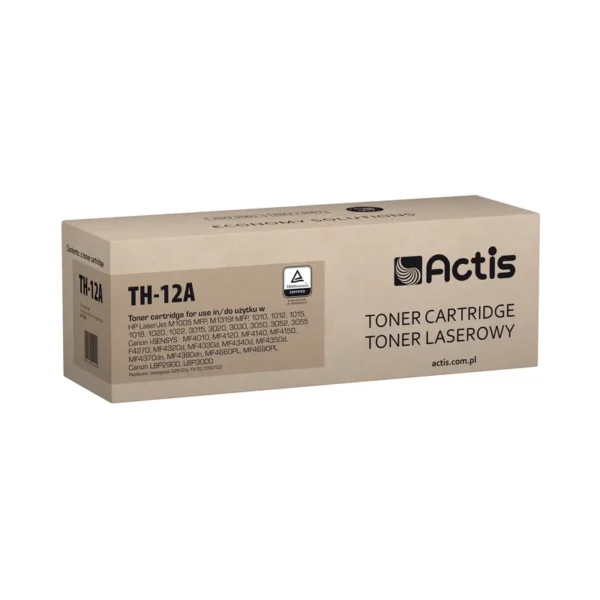 Actis TH-12A Toner (replacement for HP 12A Q2612A, Canon FX-10, Canon CRG-703; Standard; 2000 pages; black)
