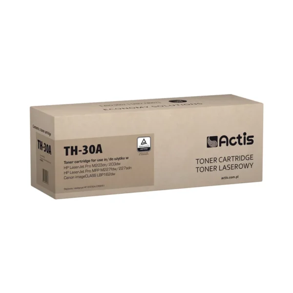Actis TH-30A toner (replacement for HP 30A CF230A; Standard; 1600 pages; black)