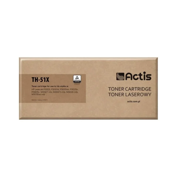 Actis TH-51X Toner (replacement for HP 51X Q7551X; Standard; 13.000 pages; black)