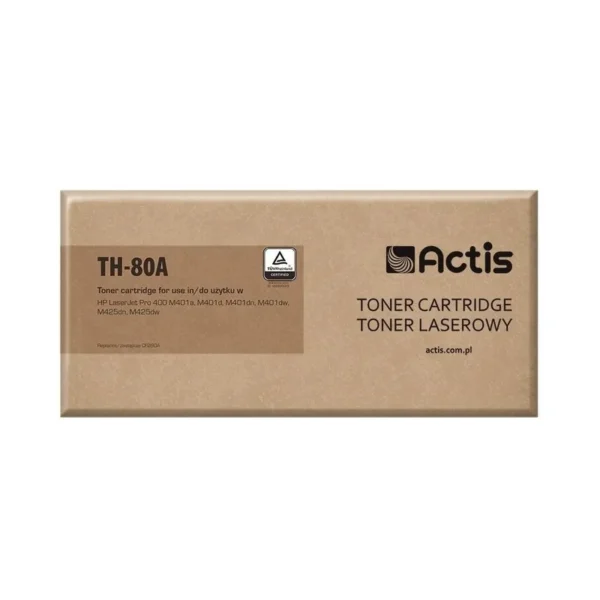Actis TH-80A Toner (replacement for HP 80A CF280A; Standard; 2700 pages; black)