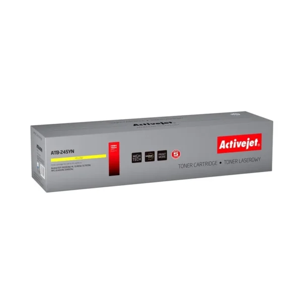 Activejet ATB-245YN Toner (replacement for Brother TN-245Y; Supreme; 2200 pages; yellow)