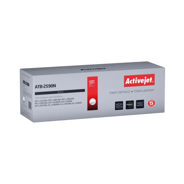 Activejet ATB-2590N Toner for Brother printers; Replacement Brother TN2590; Supreme; 1200 pages; black)