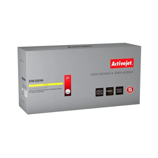 Activejet ATB-326YN Toner (replacement for Brother TN-326Y; Supreme; 3500 pages; yellow)