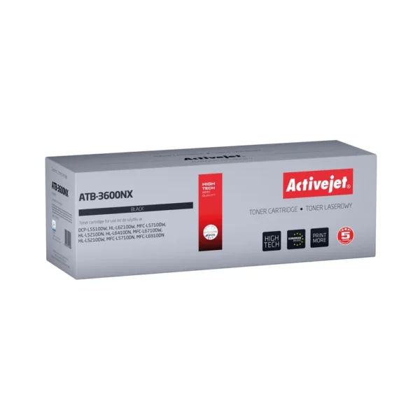 Activejet ATB-3600NX Toner (replaces Brother TN3600XL; Supreme; 6000 pages; black)
