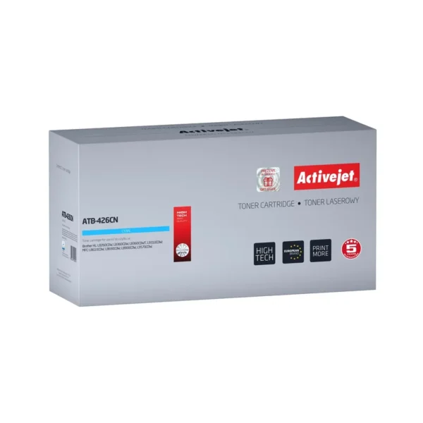 Activejet ATB-426CN toner (replacement for Brother TN-426C; Supreme; 6500 pages; cyan)