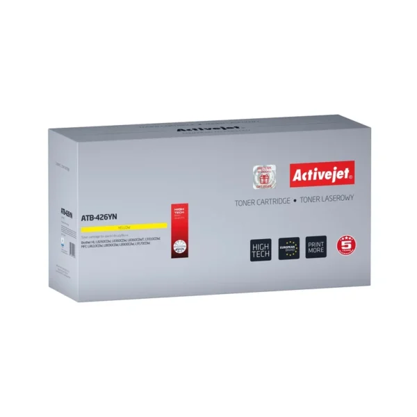 Activejet ATB-426YN toner (replacement for Brother TN-426Y; Supreme; 6500 pages; yellow)
