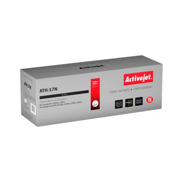 Activejet ATH-17N toner (replacement for HP 17A CF217A; Supreme; 1600 pages; black)