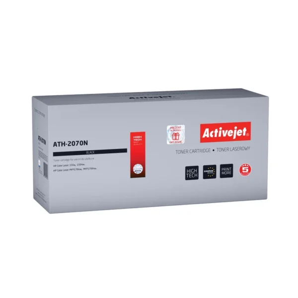 Activejet ATH-2070N toner (replacement for HP 117A W2070A; 2070A; Supreme; 1000 pages; black)
