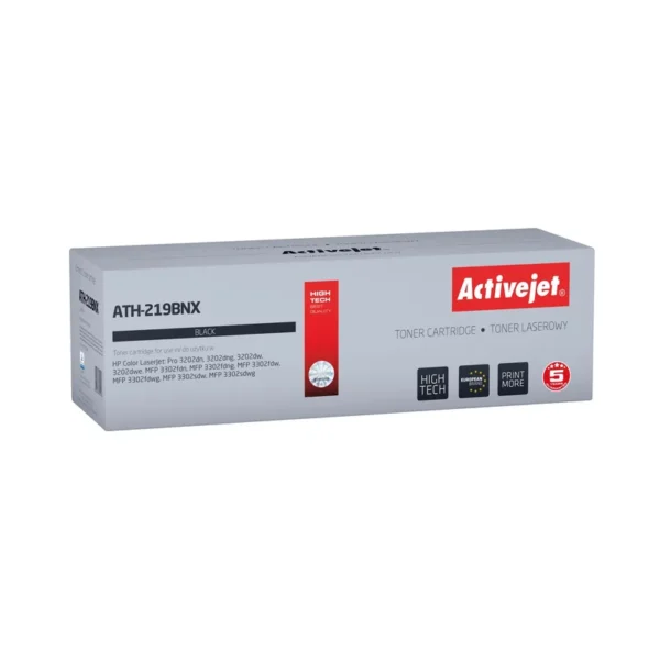 Activejet ATH-219BNX Toner for HP printer, replacement HP 219X W2190X; Supreme; 3200 pages; black, with chip
