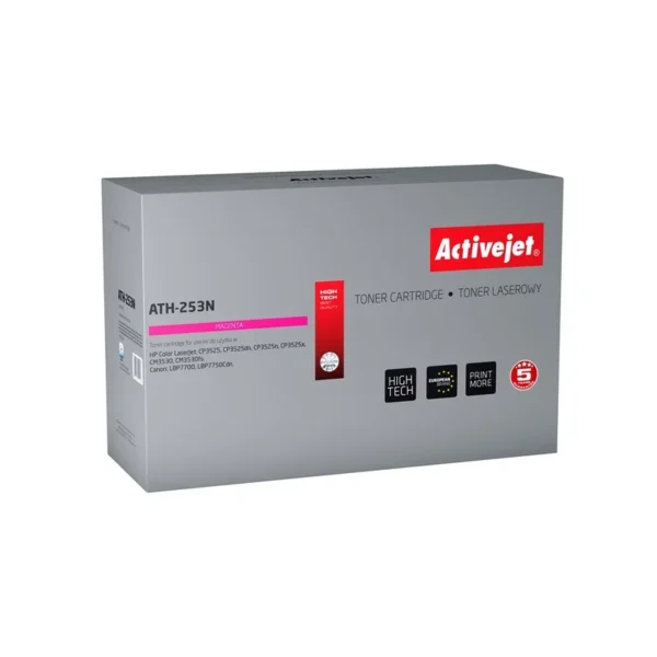 Activejet ATH-253N Toner (replacement for HP 504A CE253A, Canon CRG-723M; Supreme; 7000 pages; magenta)