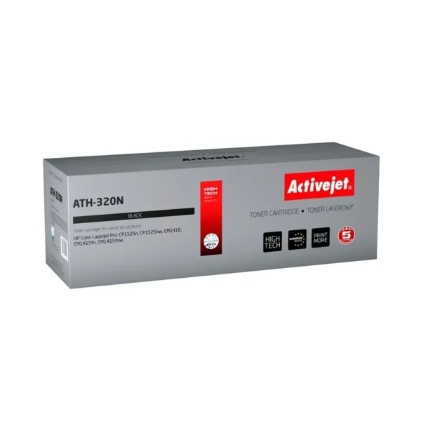 Activejet ATH-320N Toner (replacement for HP 128A CE320A; Supreme; 2000 pages; black)