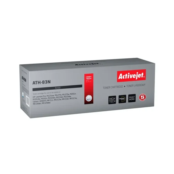Activejet ATH-83N Toner (replacement for HP 83A CF283A, Canon CRG-737; Supreme; 1500 pages; black)