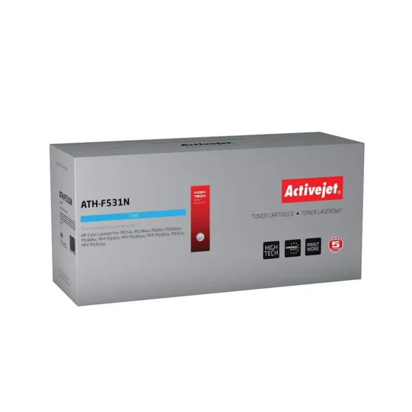 Activejet ATH-F531N toner (replacement for HP 205A CF531A; Supreme; 900 pages; cyan)