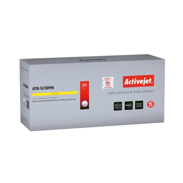 Activejet ATK-5230YN toner (replacement for Kyocera TK-5230Y; Supreme; 2200 pages; yellow)