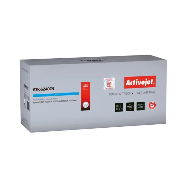 Activejet ATK-5240CN toner (replacement for Kyocera TK-5240C; Supreme; 3000 pages; cyan)