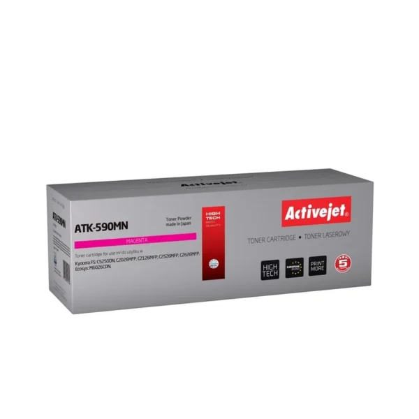 Activejet ATK-590MN Toner Cartridge (replacement for Kyocera TK-590M; Supreme; 5000 pages; magenta)