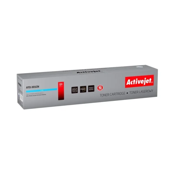 Activejet ATO-301CN toner (replacement for OKI 44973535; Supreme; 1500 pages; cyan)