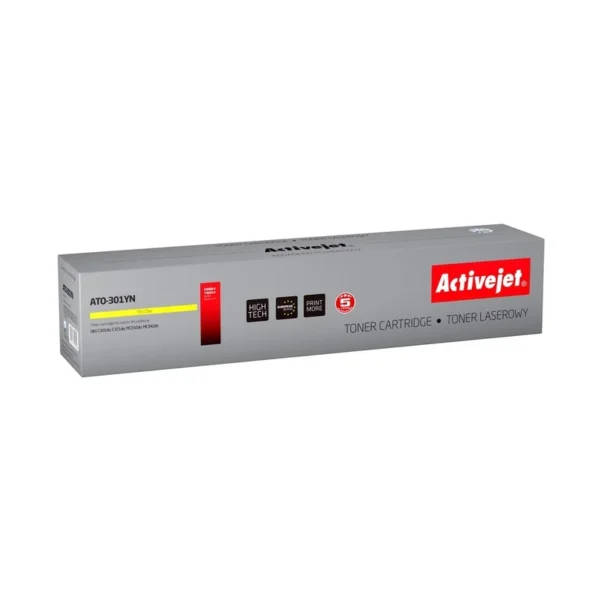 Activejet ATO-301YN Toner (replacement OKI 44973533; Supreme; 1500 pages; yellow)