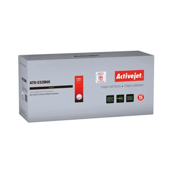 Activejet ATO-332BNX toner (replacement for OKI 46508712; Supreme; 3500 pages; black)