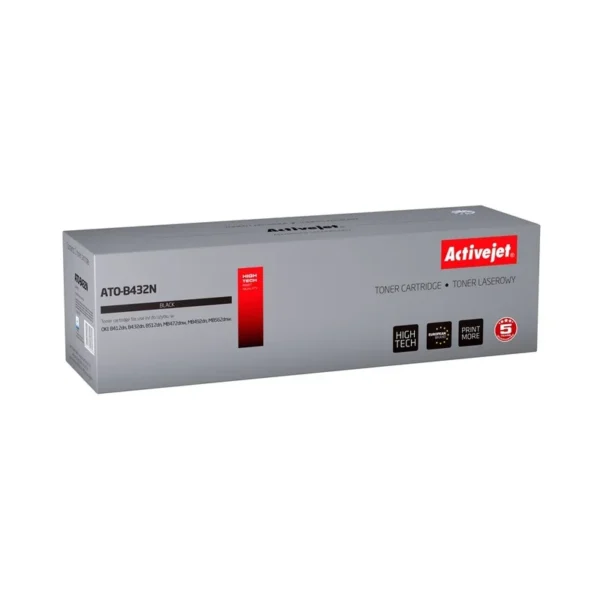 Activejet ATO-B432N toner (replacement for OKI 45807106; Supreme; 7000 pages; black)