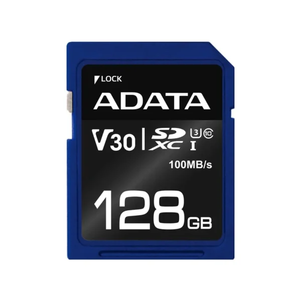 ADATA ASDX128GUI3V30S-R memory card 128 GB SDXC UHS-I Class 10