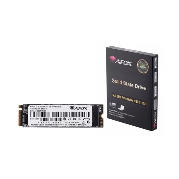 AFOX SSD M.2 PCI-EX4 512GB TLC 1,7 GB/S NVME