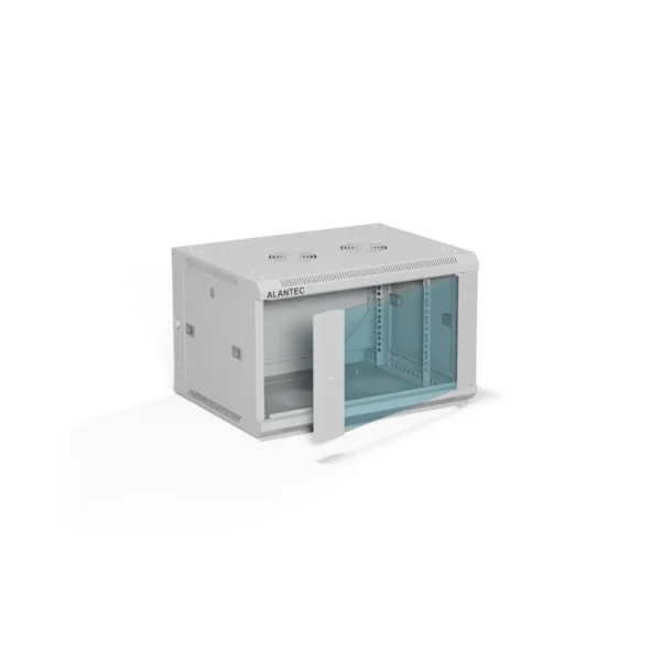 ALANTEC 19" 6U 600x450 wall-mounted cabinet, grey