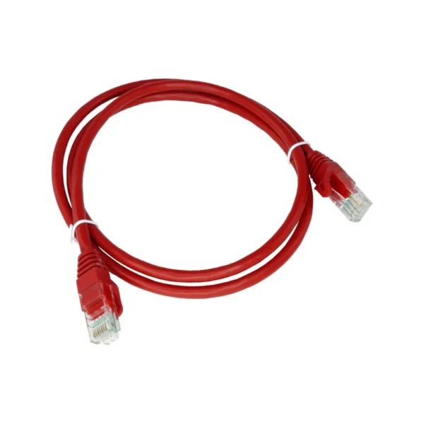 Alantec KKU5CZA1 networking cable Red 0.25 m Cat5e U/UTP (UTP)