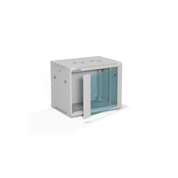 ALANTEC Racking cabinet 19" 9U 600x450, Grey FLAT PACK
