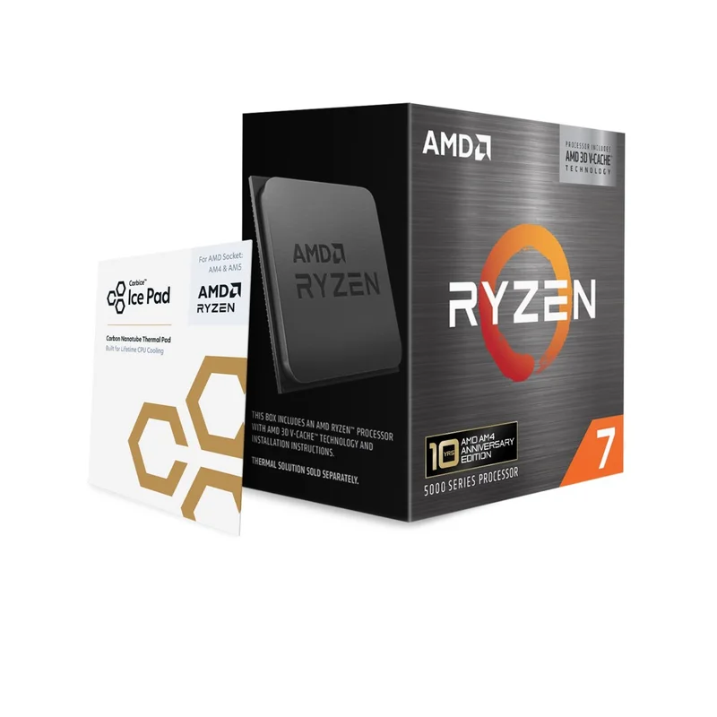 AMD Ryzen 7 5800X3D processor 3.4 GHz 96 MB L3 Box