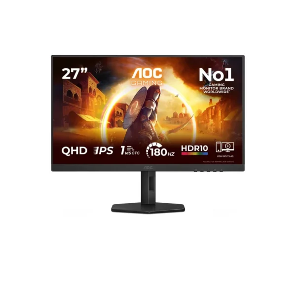 AOC G4 Q27G4XF computer monitor 68.6 cm (27") 2560 x 1440 pixels Quad HD LED Black, Grey