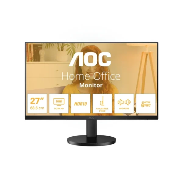 AOC U27B3AF computer monitor 68.6 cm (27") 3840 x 2160 pixels 4K Ultra HD LED Black