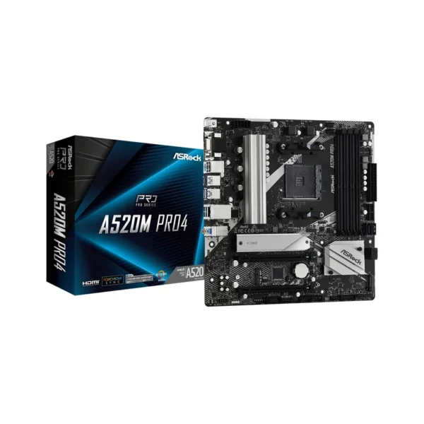 Asrock A520M Pro4 Socket AM4 micro ATX